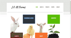 Desktop Screenshot of jandmfarms.com