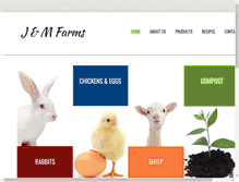 Tablet Screenshot of jandmfarms.com